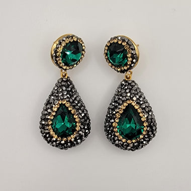 NANO Stone Pendant Earrings