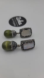 NOOR Stone Drop Earrings