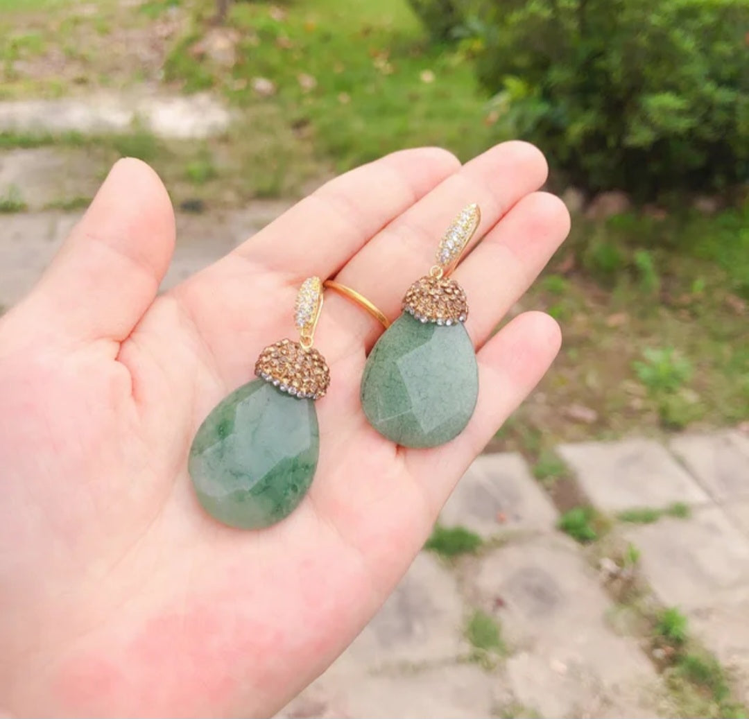 AMY Drop Earrings - Zoha Los Angeles
