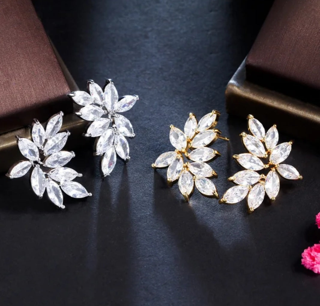 JASMINE Stud Earrings - Zoha Los Angeles