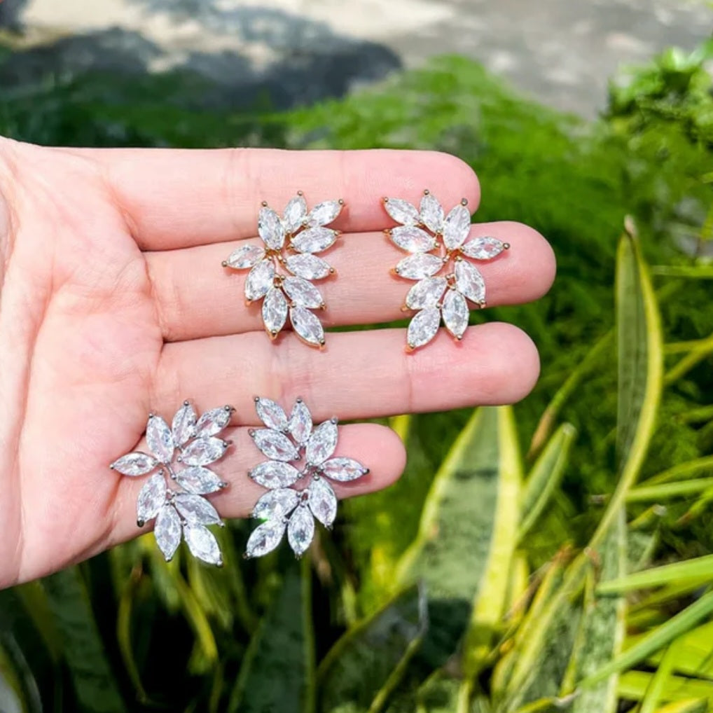 JASMINE Stud Earrings - Zoha Los Angeles