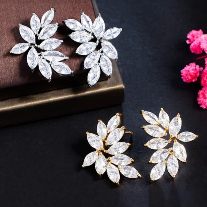 JASMINE Stud Earrings - Zoha Los Angeles