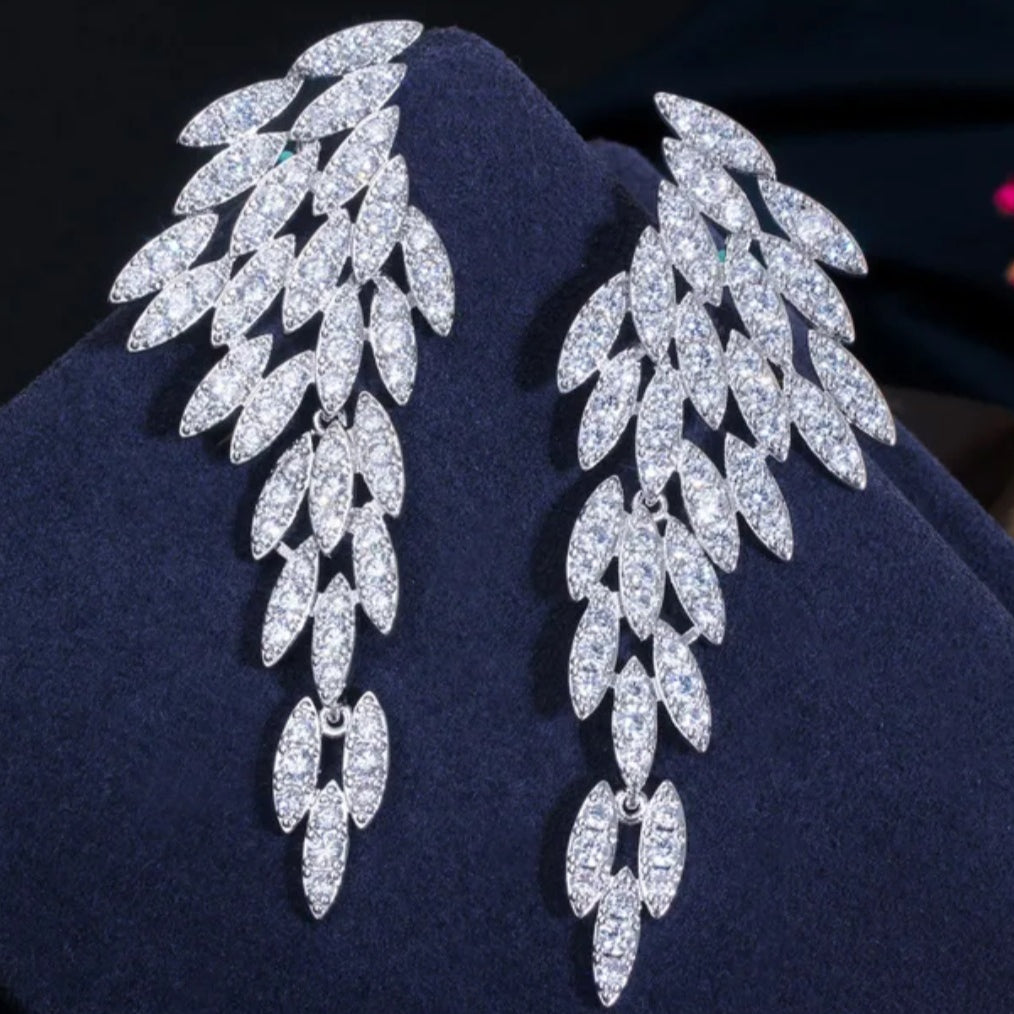 NYSA Feather Earrings - Zoha Los Angeles