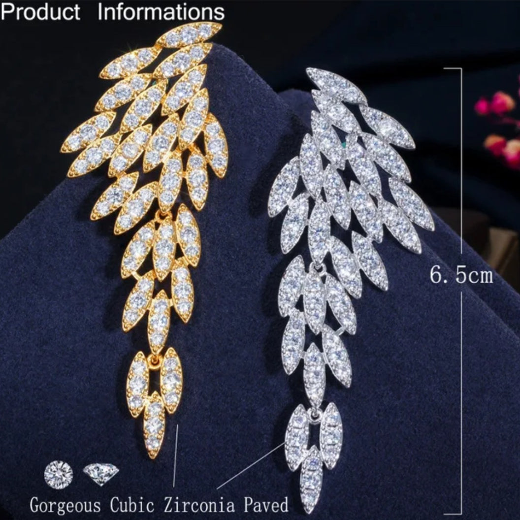 NYSA Feather Earrings - Zoha Los Angeles