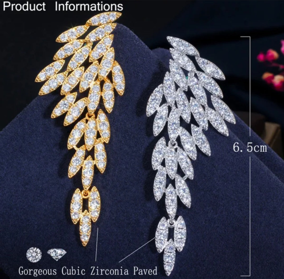 NYSA Feather Earrings - Zoha Los Angeles