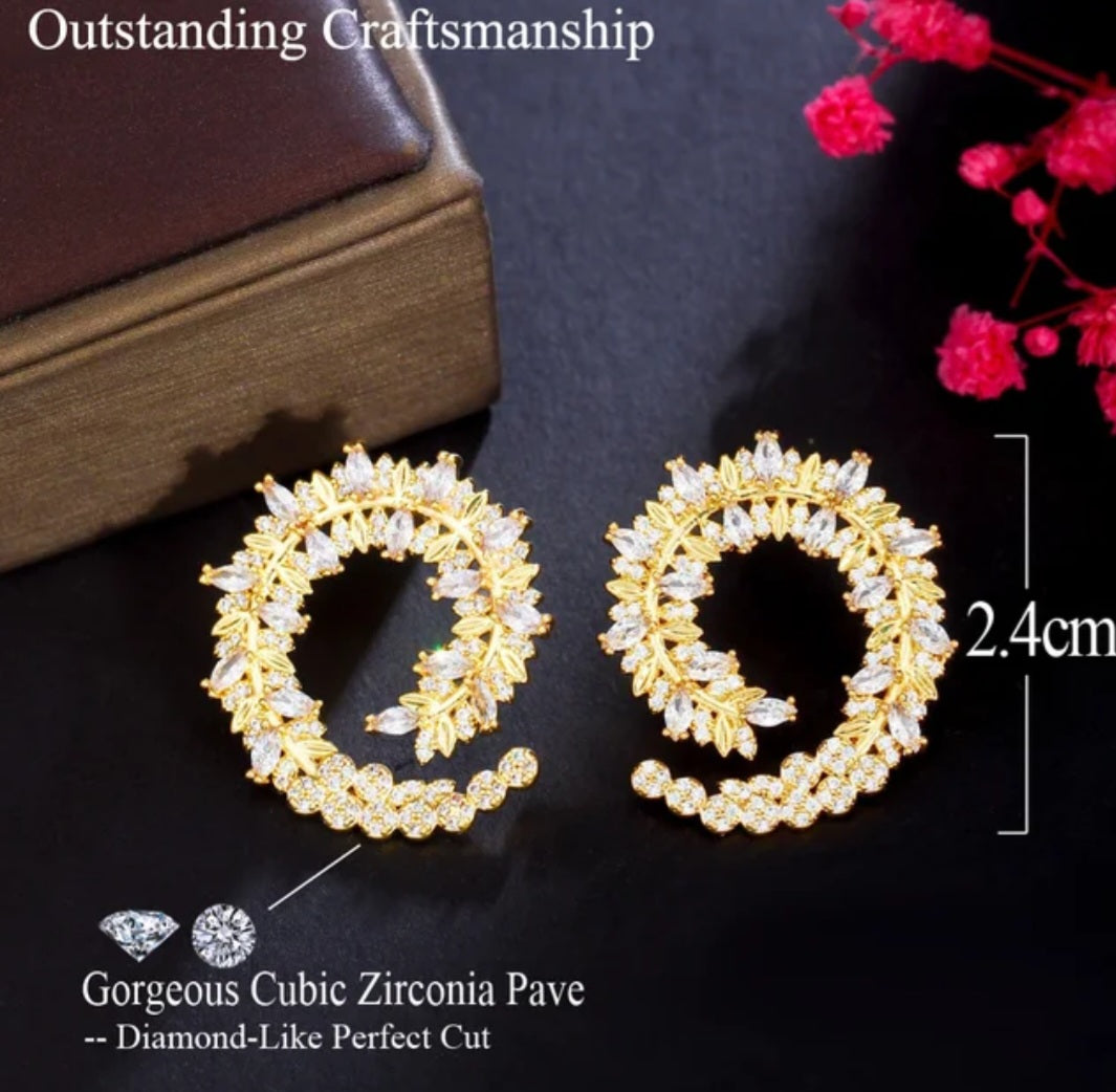 MARYA Stud Earrings - Zoha Los Angeles