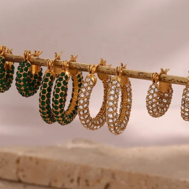ZAHRA Hoop Earrings - Zoha Los Angeles