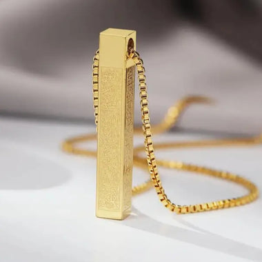 Ayatul Kursi Bar Necklace