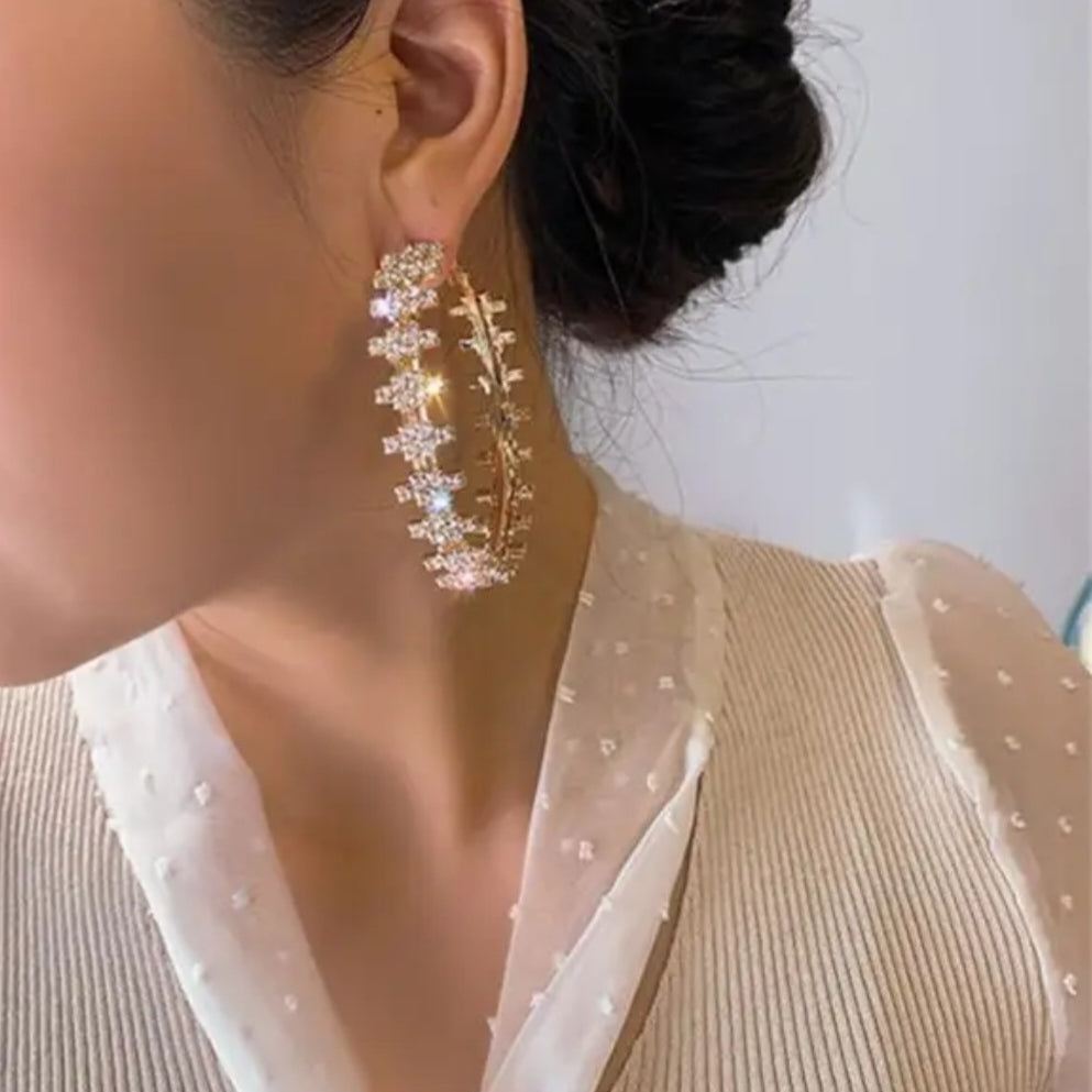 LILY HOOP Earrings - Zoha Los Angeles