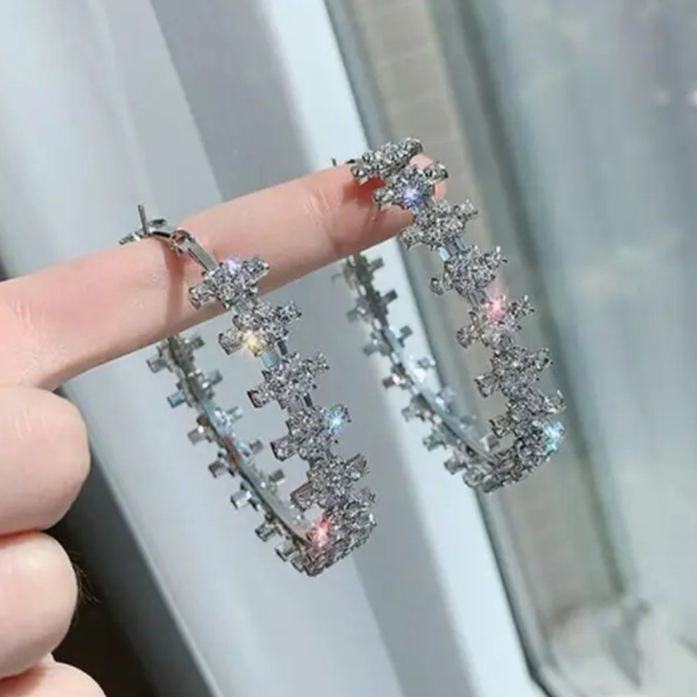 LILY HOOP Earrings - Zoha Los Angeles
