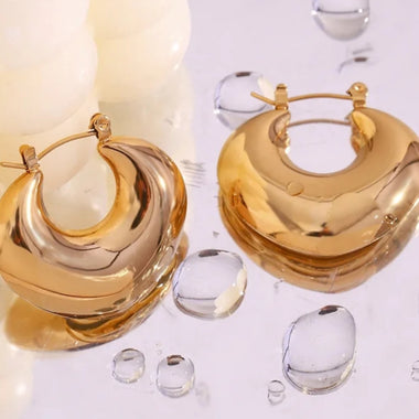 LAYLA Hoop Earrings - Zoha Los Angeles