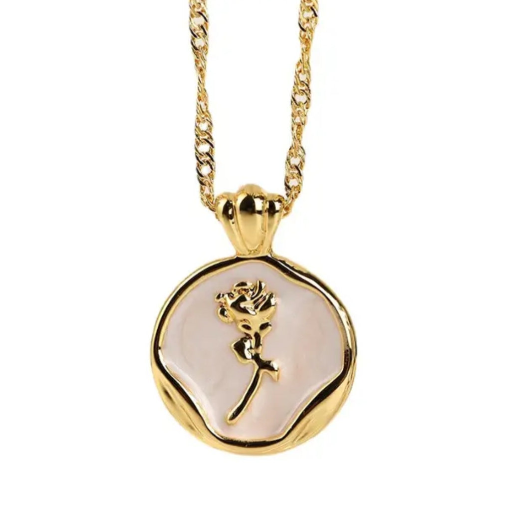 ROSE Shell Necklace - Zoha Los Angeles