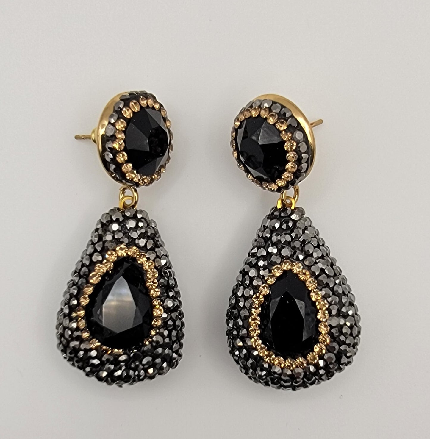 NANO Stone Pendant Earrings