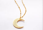 Ayatul Kursi Crescent Necklace