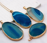 AGATE Charm Stone Pendants