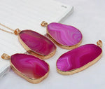 AGATE Charm Stone Pendants