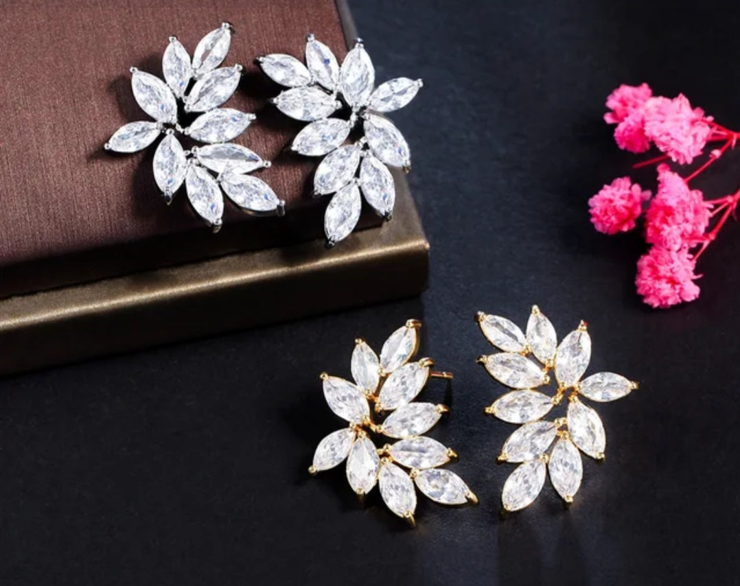 JASMINE Stud Earrings - Zoha Los Angeles