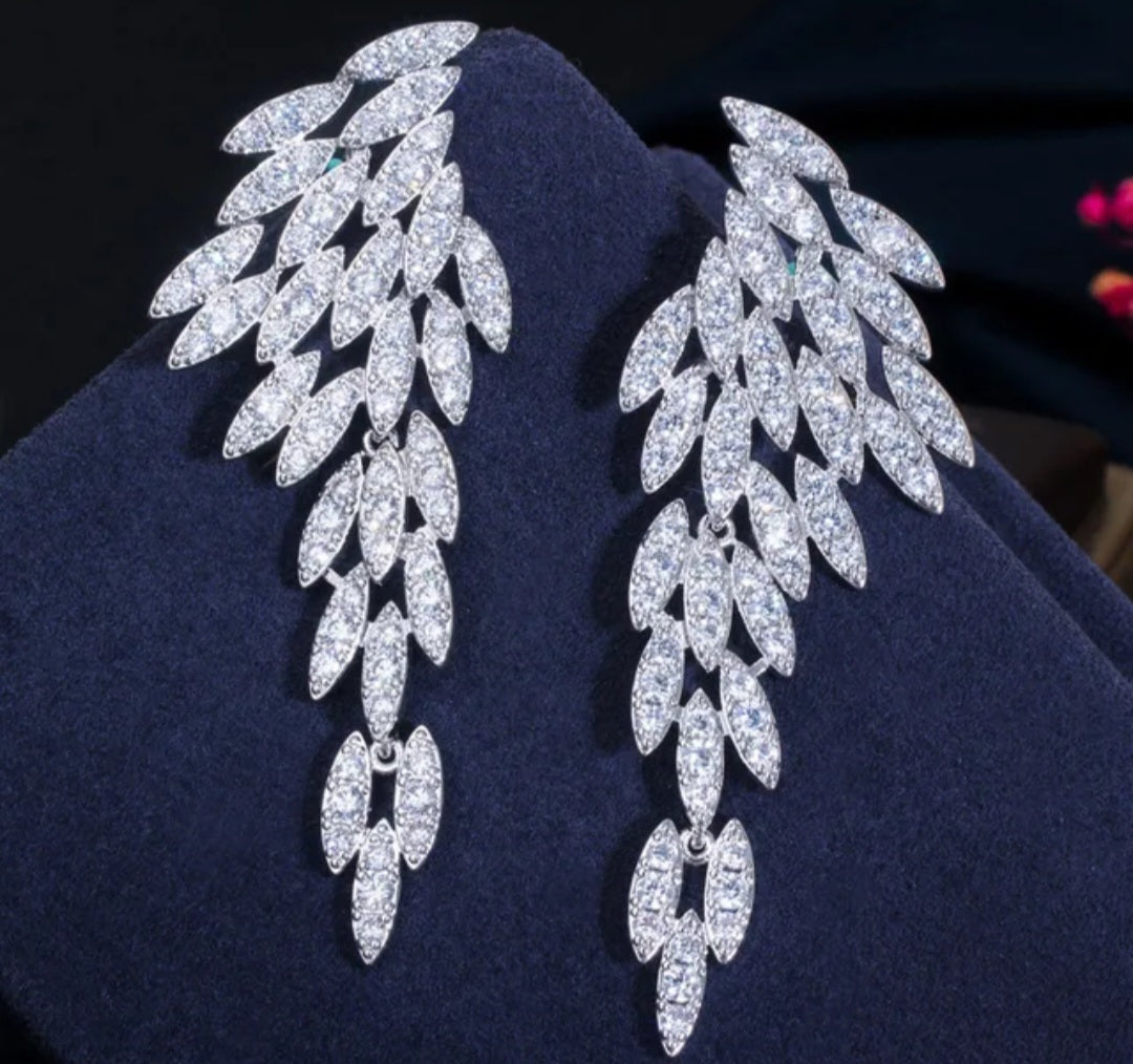NYSA Feather Earrings - Zoha Los Angeles