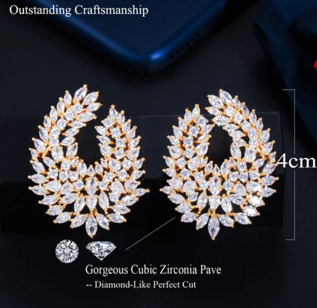 FIZA Luxury Earrings - Zoha Los Angeles