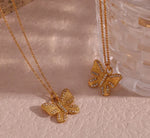 MAIRA Butterfly Necklace