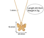 MAIRA Butterfly Necklace