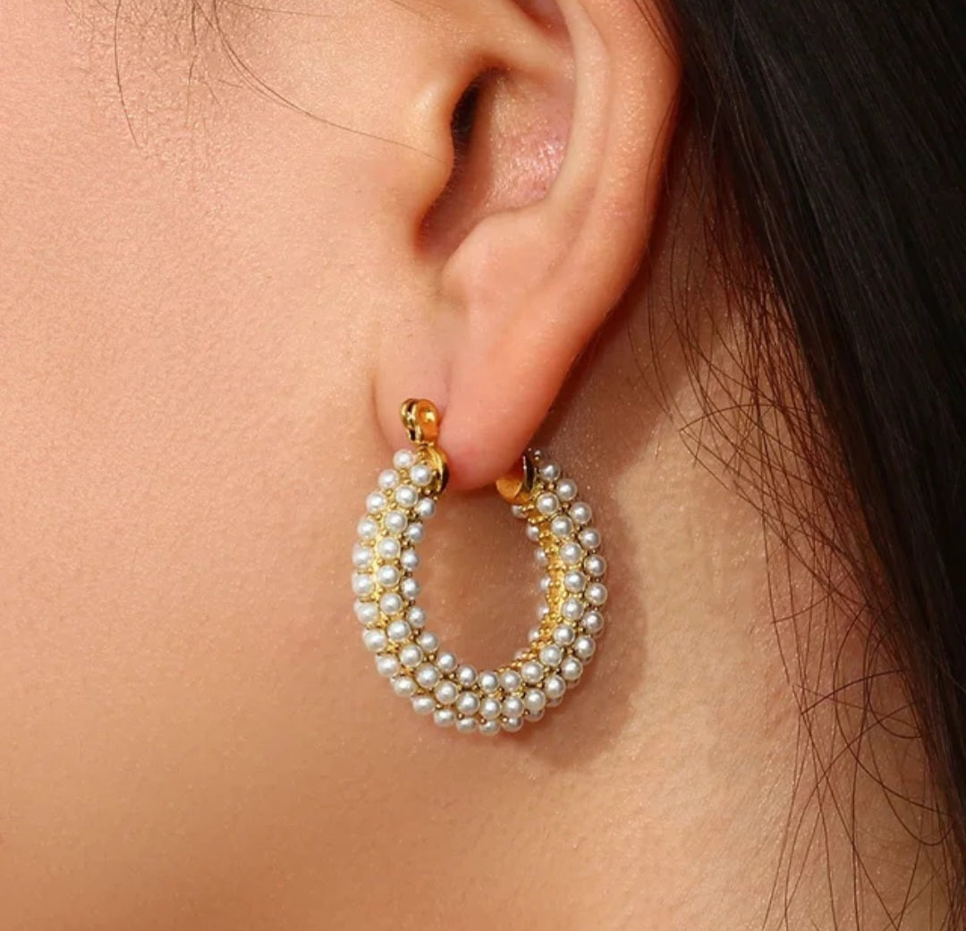 RIDA Pearl Earrings