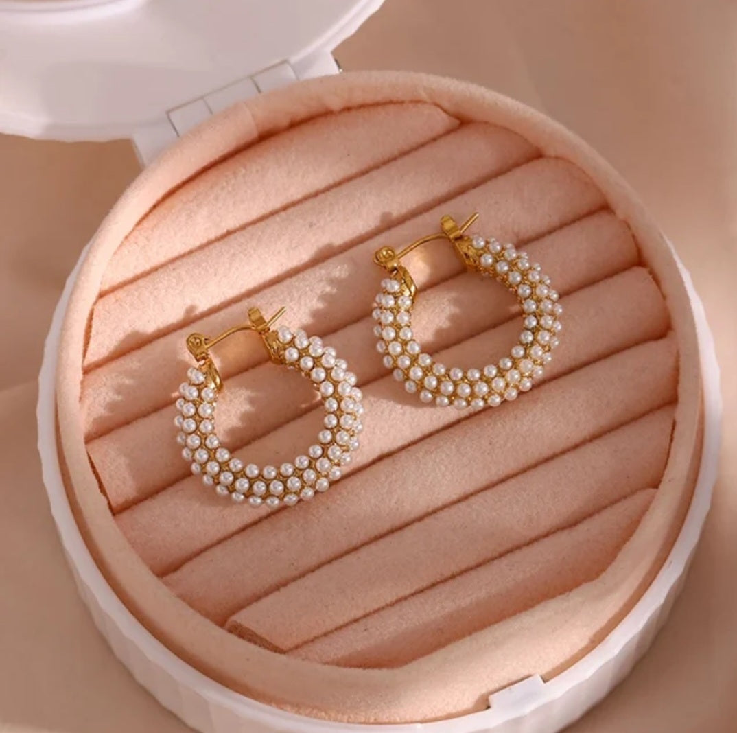 RIDA Pearl Earrings