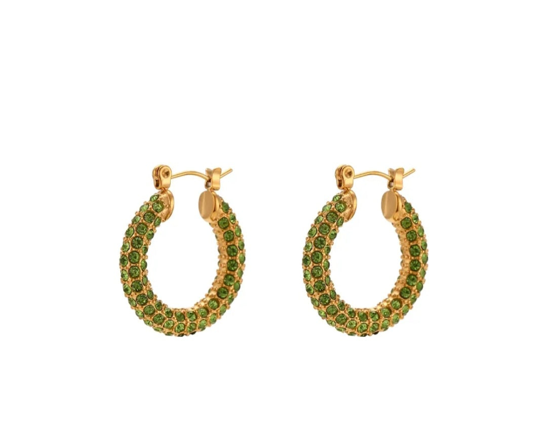 ZAHRA Hoop Earrings - Zoha Los Angeles