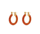 ZAHRA Hoop Earrings - Zoha Los Angeles