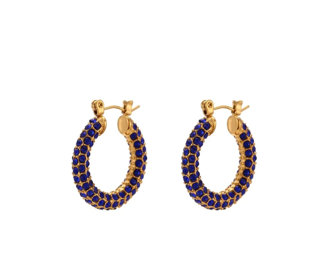 ZAHRA Hoop Earrings - Zoha Los Angeles