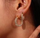 ZAHRA Hoop Earrings - Zoha Los Angeles