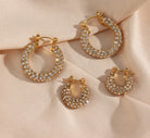 ZAHRA Hoop Earrings - Zoha Los Angeles