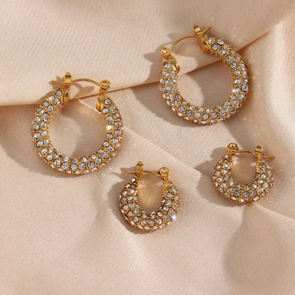 ZAHRA Hoop Earrings - Zoha Los Angeles