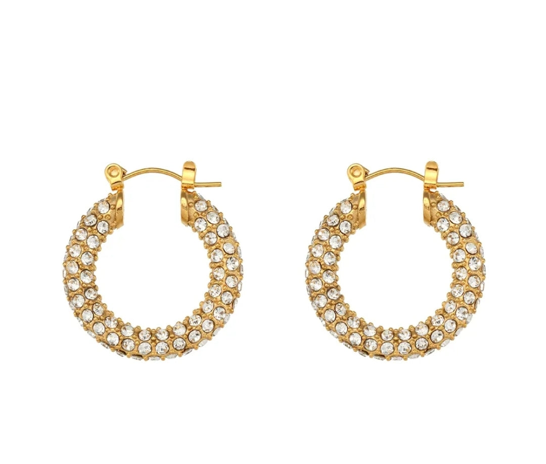 ZAHRA Hoop Earrings - Zoha Los Angeles