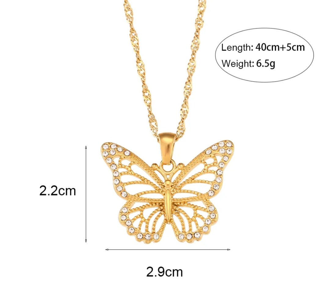 KARINA Butterfly Necklace