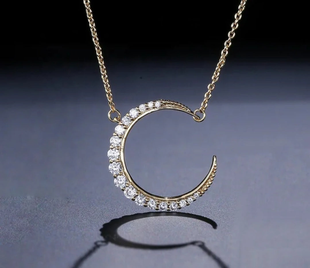 Moon Crescent Necklace