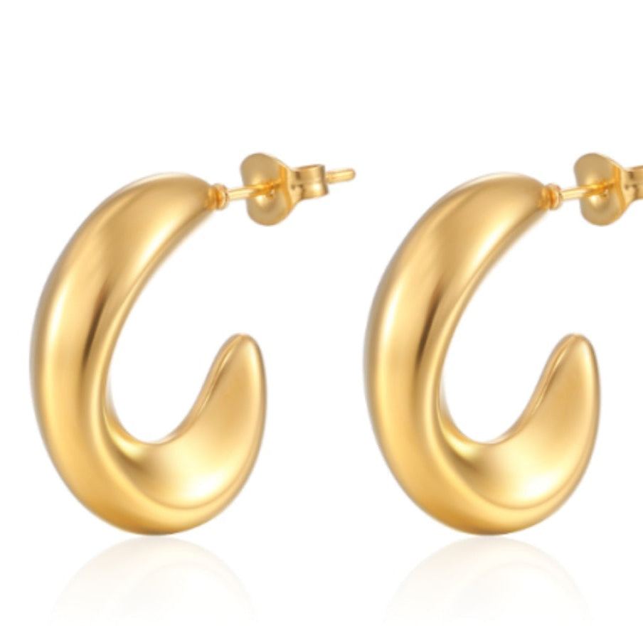 MYRA Hoop Earrings - Zoha Los Angeles