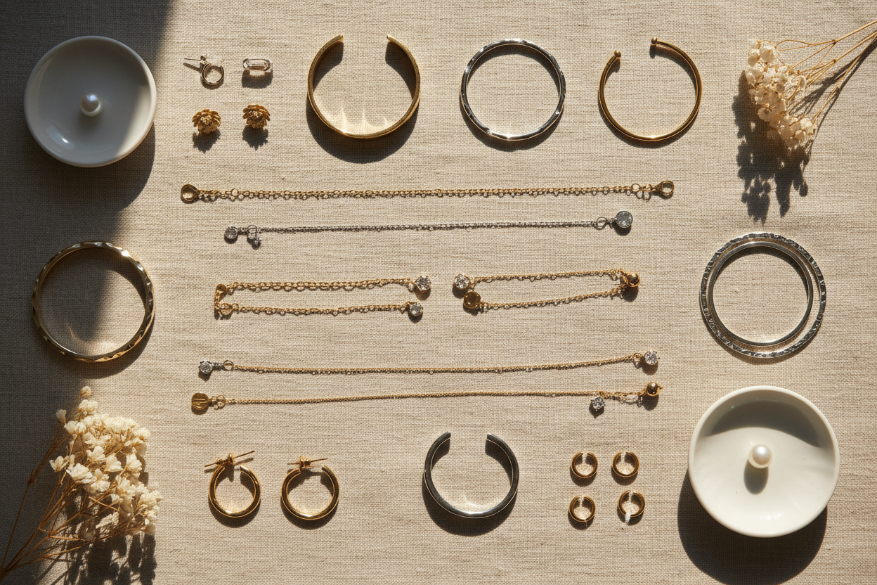 Jewelry Flatlay