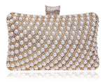 Pearl Gold Clutch - Zoha Los Angeles