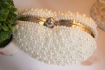 White Pearl Clutch - Zoha Los Angeles