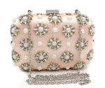 Pink Vintage Style Clutch - Zoha Los Angeles