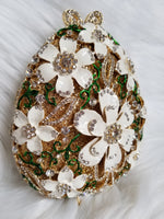 Dazzling Green Crystal Luxury Clutch - Zoha Los Angeles