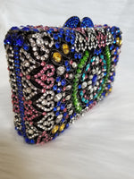 Crystal Luxury Clutch - Zoha Los Angeles