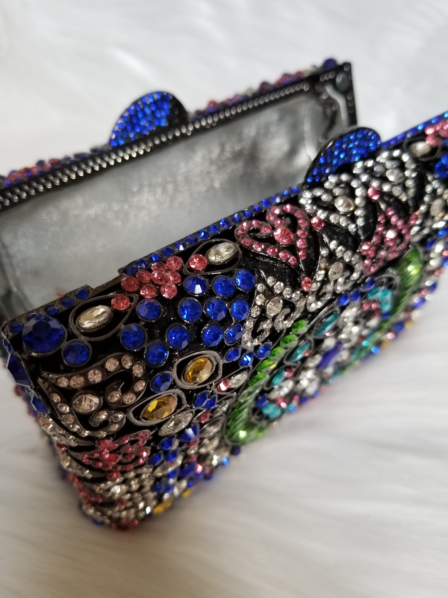 Crystal Luxury Clutch - Zoha Los Angeles