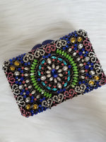 Crystal Luxury Clutch - Zoha Los Angeles