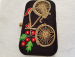 Embroidered Clutch - Zoha Los Angeles