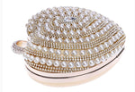 Pearl Gold Clutch - Zoha Los Angeles