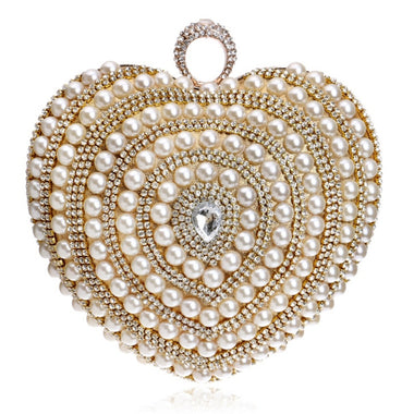 Pearl Gold Clutch - Zoha Los Angeles