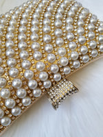 Pearl Gold Clutch - Zoha Los Angeles