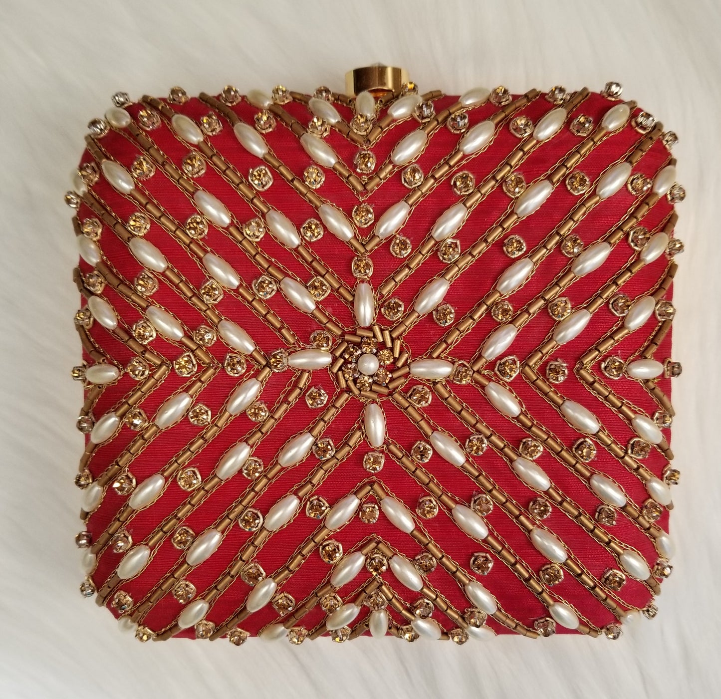 Red Clutch - Zoha Los Angeles